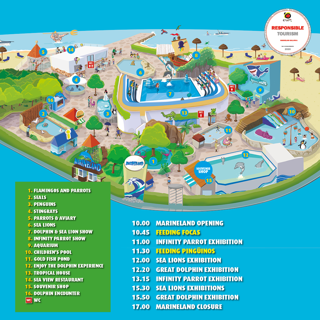 Marineland Canada Park Map